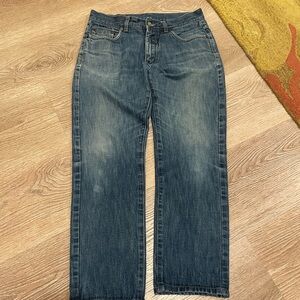 Gucci Men's Straight Blue Jeans